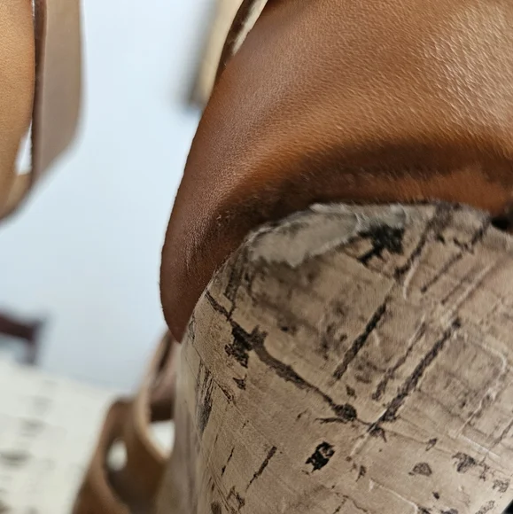 City Snappers platform wedge heels size 9 - Picture 2 of 12